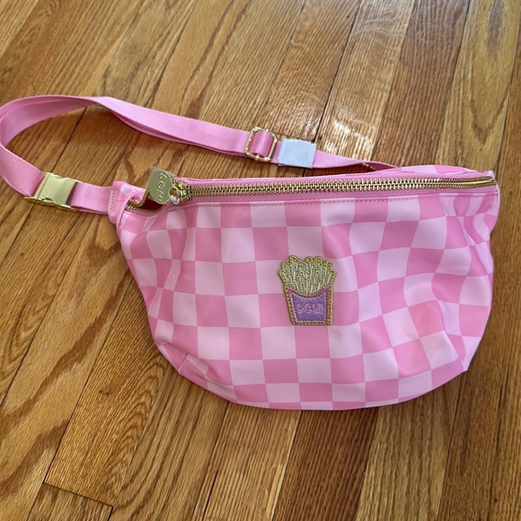 Stoney Clover Lane Handbags - Stoney Clover Ln BRAND NEW JUMBO Fanny Pack from diner collection w/ fry patch